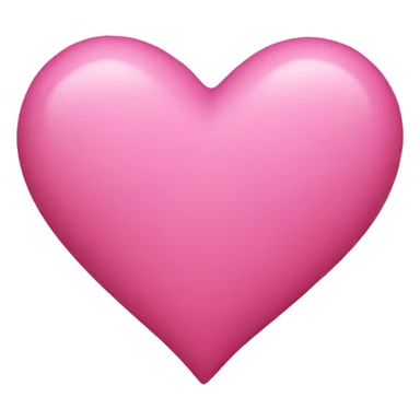 Pink heart sticker