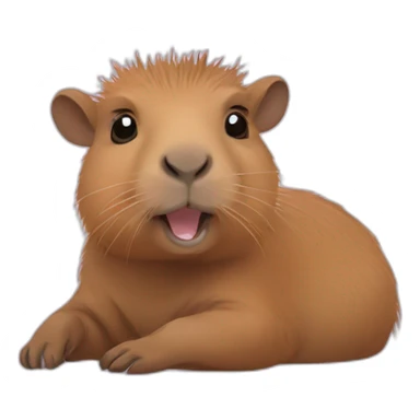 Baby Capybara sticker