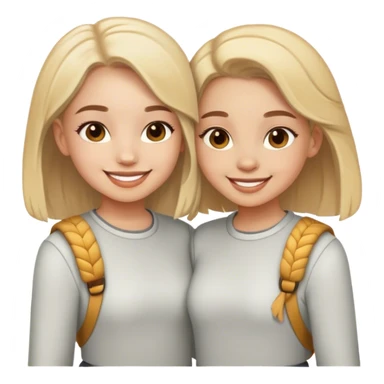 Girls bff aesthetic sticker