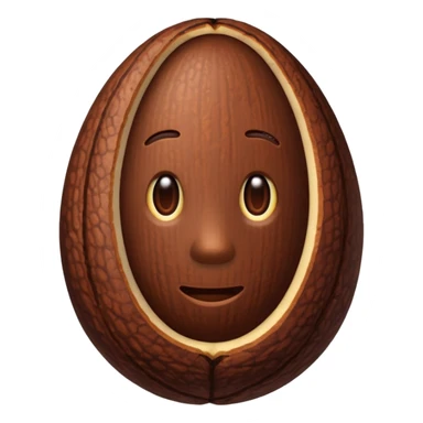 cocoa bean sticker