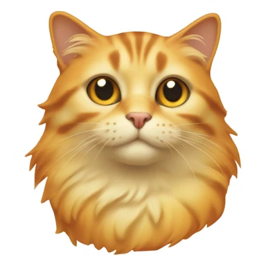 colby cheese colored cat sticker