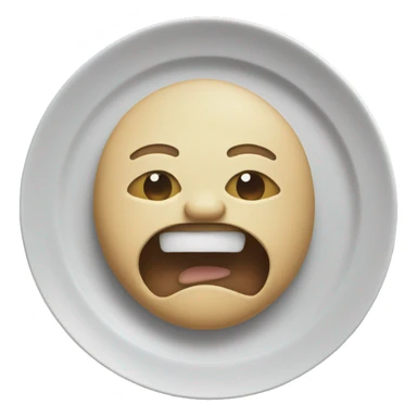 Malatang on a plate sticker