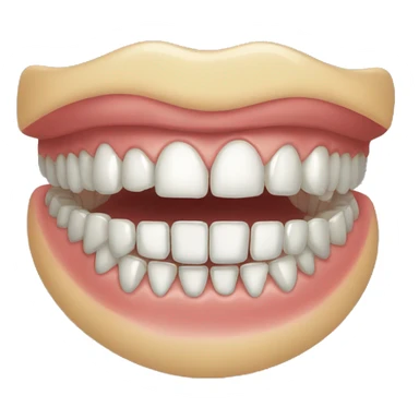 diamon bottom teeth grill sticker