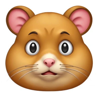 I want a mad emojj that’s also sad saying I want a hamster sticker