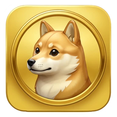 dogecoin crypto sticker