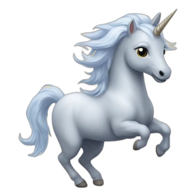 Licorne qui vole sticker