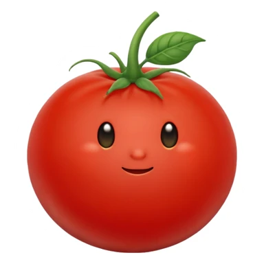 Pregnant tomato sticker
