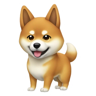 Shibainu autum sticker