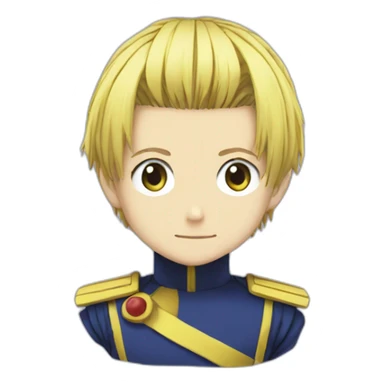 kurapika from hunter x hunter sticker
