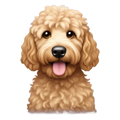 Mini Goldendoodle sticker