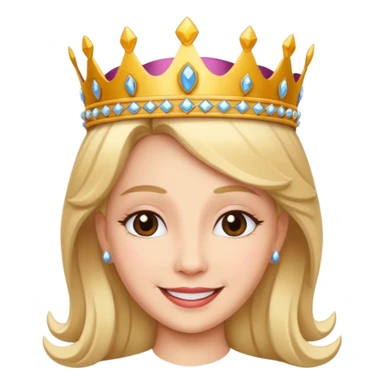 Queen Tiara sticker