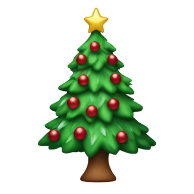 Coquette Christmas tree sticker