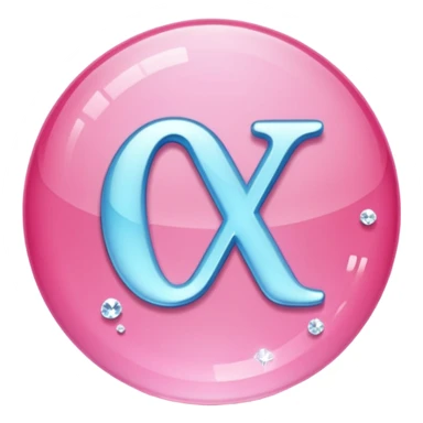 The name Crystal in pink letters sticker