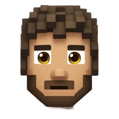 minecraft steve pogchamp sticker