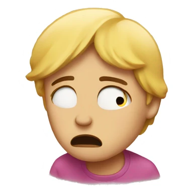 Crying heartbreak  sticker