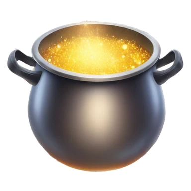 magical sparkling cooking pot sticker