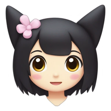 Kuromi Sanrio sticker