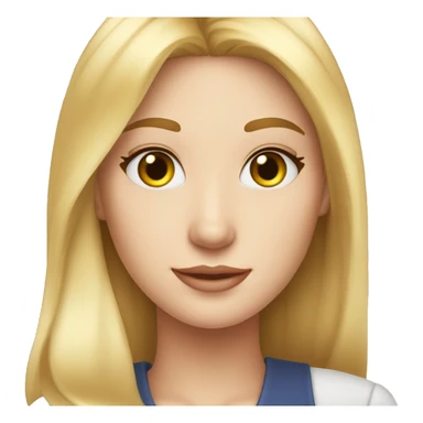 fair-skinned chest-deep blonde hostess who meets sticker