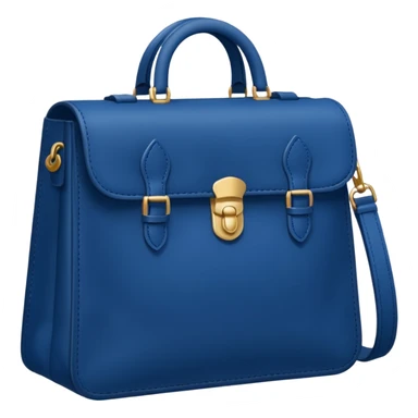 deep Prussian blue bag sticker