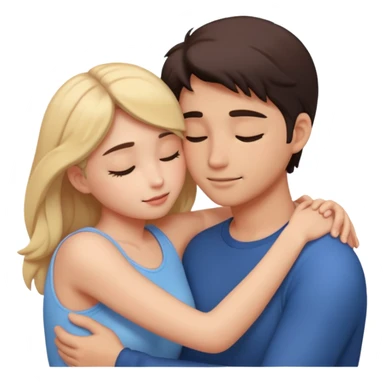 intimate moment between lovers sticker