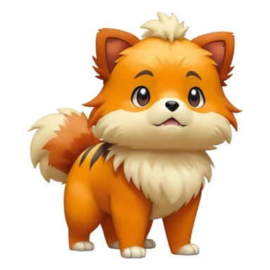 Growlithe Pokémon sticker
