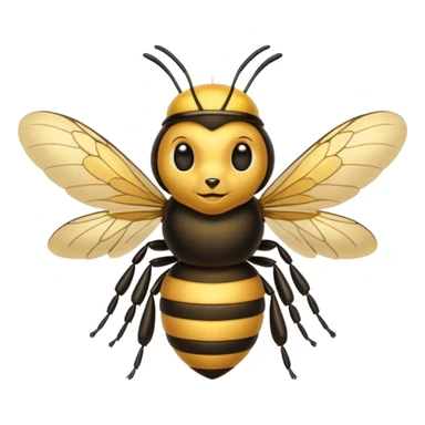 Queen bee sticker