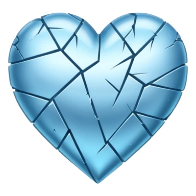 Corazón frio sticker