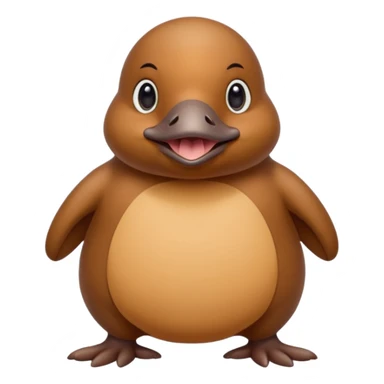 Fatty the platypus sticker