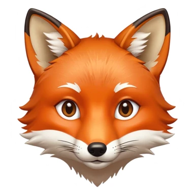 Fox and Grace sticker