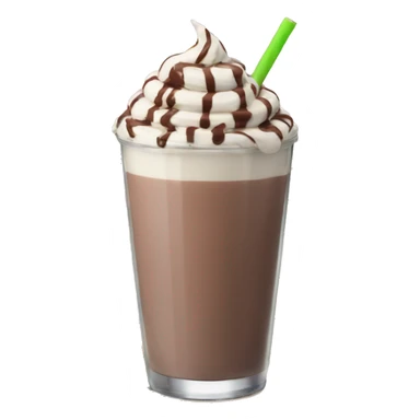 Chocolate milkshake  sticker