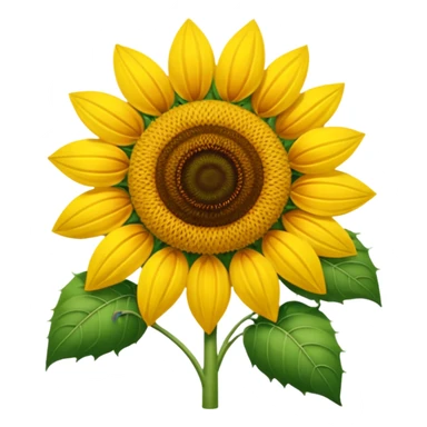 sunflower emoji png sticker