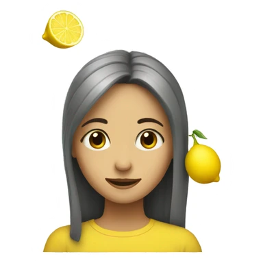 a lemon madlen sticker