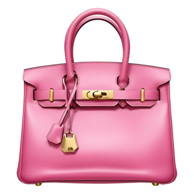 Pink birkin gold hardware 
 sticker