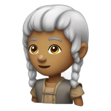 Kiyu qui marche sur Sélèste sticker