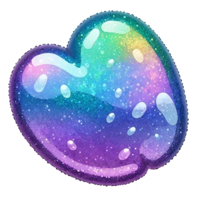 glitter nasty sticker