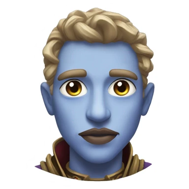 Twitch streamer in Warcraft style, mysterious eyes, intricate lips, masterpiece pose sticker