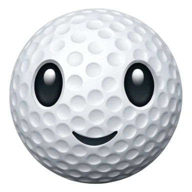 Golf ball sticker