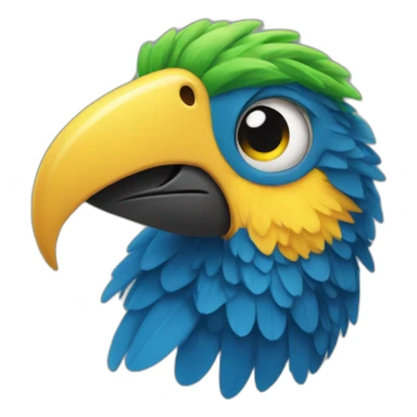 Pittsburgh Party parrot sticker