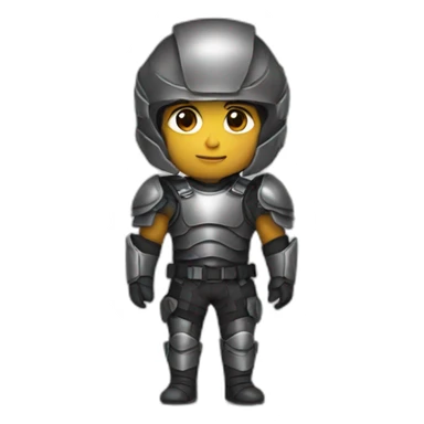 me wearing body armor  sticker