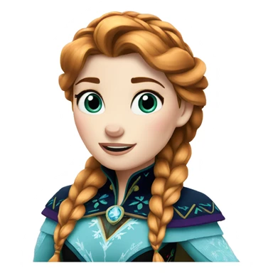 Frozen Anna sticker