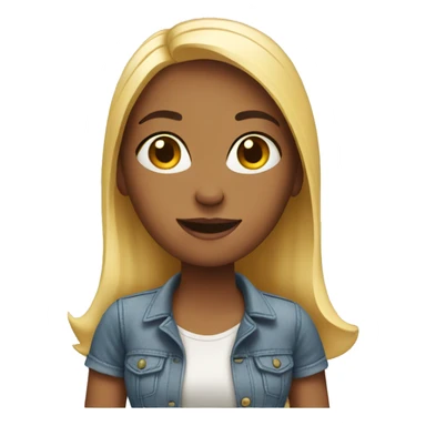 Shopping girl sticker