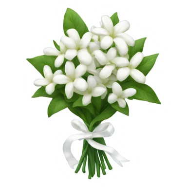 Big bouquet of jasmine  sticker