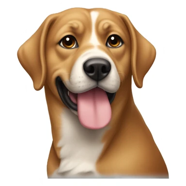 köpek maskeli kadın sticker