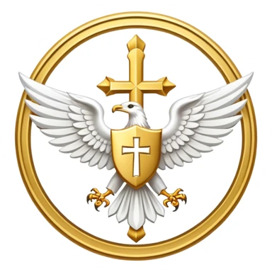 dominus' emblem holy  sticker