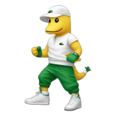 Lacoste tn bandit sticker