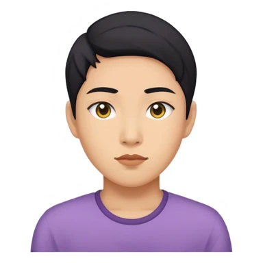 nonbinary wasian  sticker