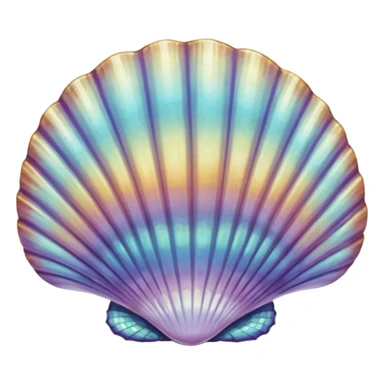 Coquillage vintage  sticker