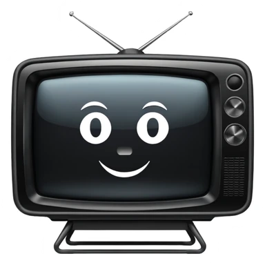 curve television sticker