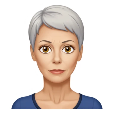 Jamie Lee Curtis saying “trauma” over and over again sticker