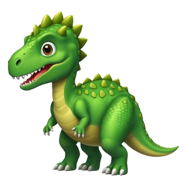 un dinosaurio  sticker